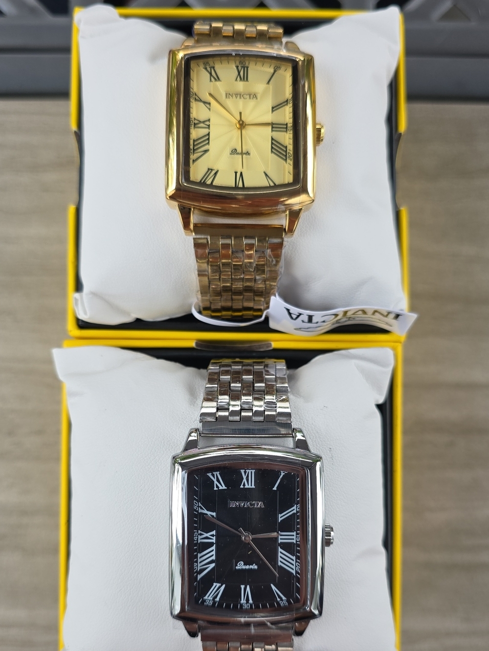 760. Pair Of Men's Invicta Watches